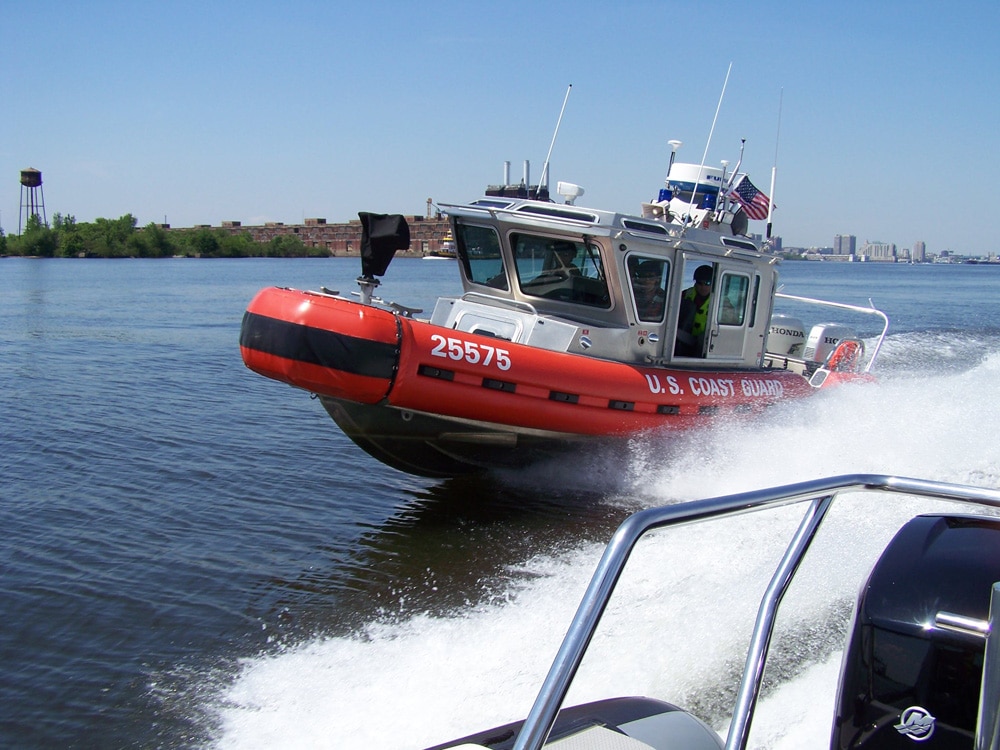 coast guard on patrol