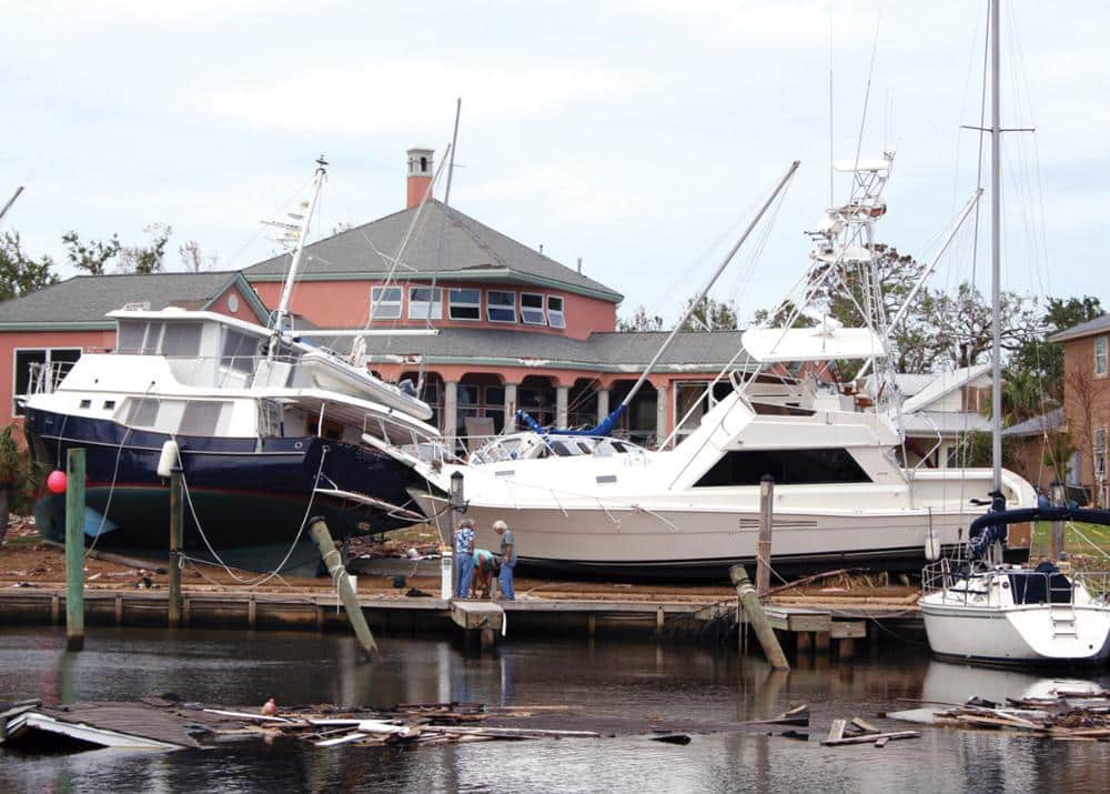 damage after a hurricane