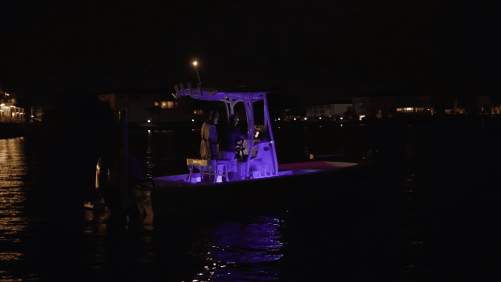 Boating safely at night