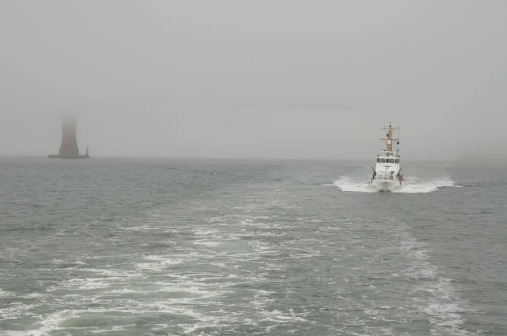 fog in San Francisco Bay