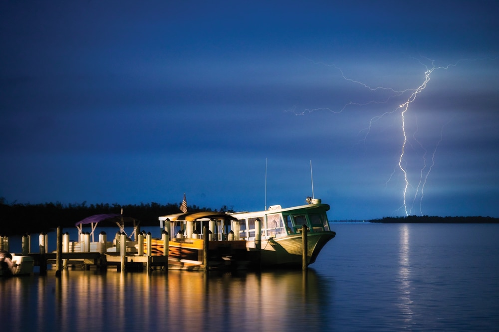 lightning storm